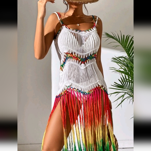 FRINGE BEACH COVER UP - Picture 8 of 9